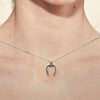 Horseshoe Necklace-0800