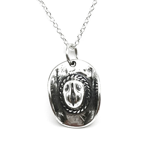 Horse in Horseshoe Necklace-0798