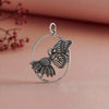 Butterfly on Flower Pendant-4324