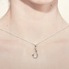 Fish Hook Necklace-8618