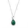 Emerald Onyx Necklace-15079 - Kevin N Anna