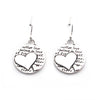 Two Hearts Earrings (Mother Love)-D101E - Kevin N Anna